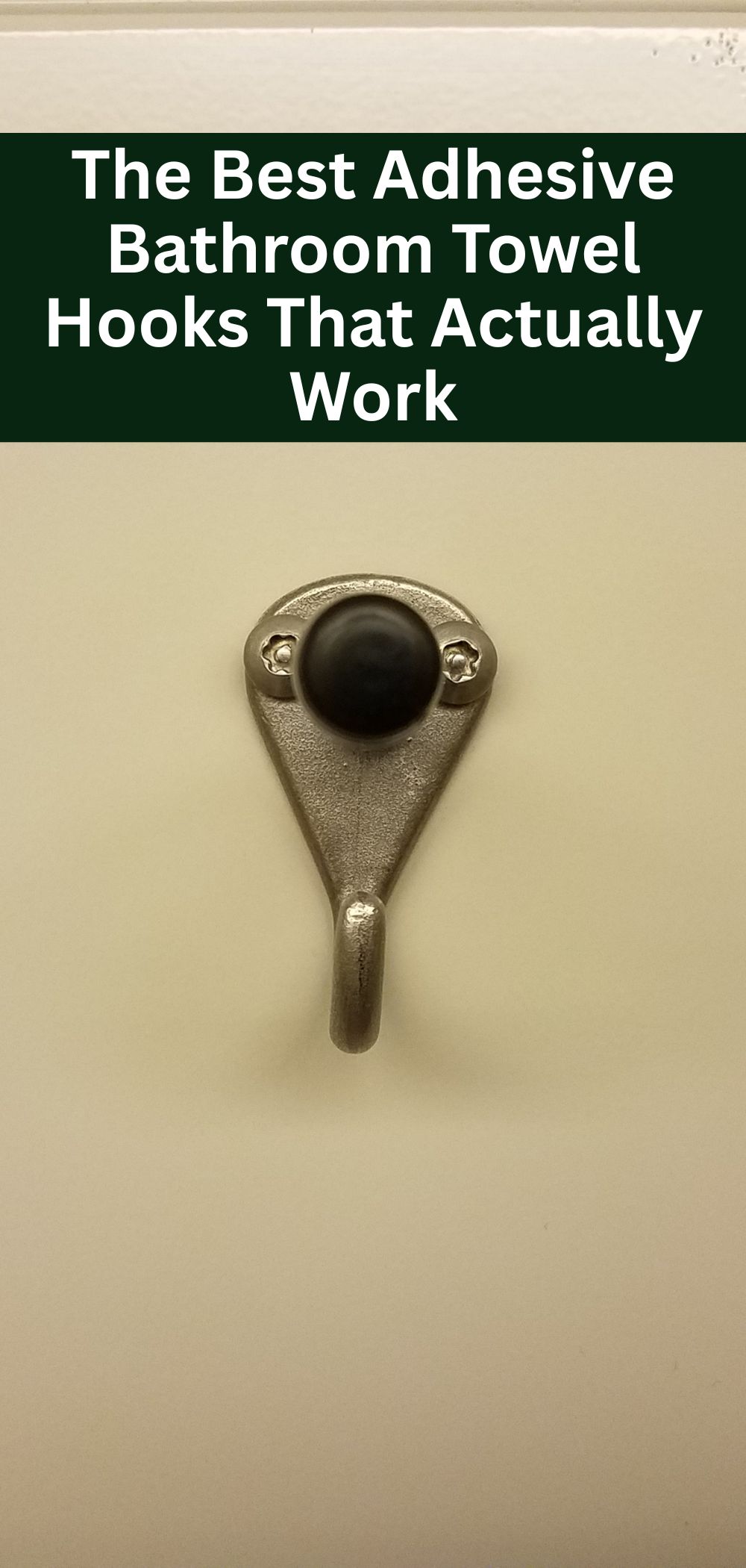 The Best Adhesive Bathroom Towel Hooks That Actually Work